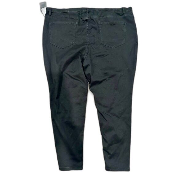 Eloquii Black Denim Pant NWT Size 26 - Picture 3 of 9